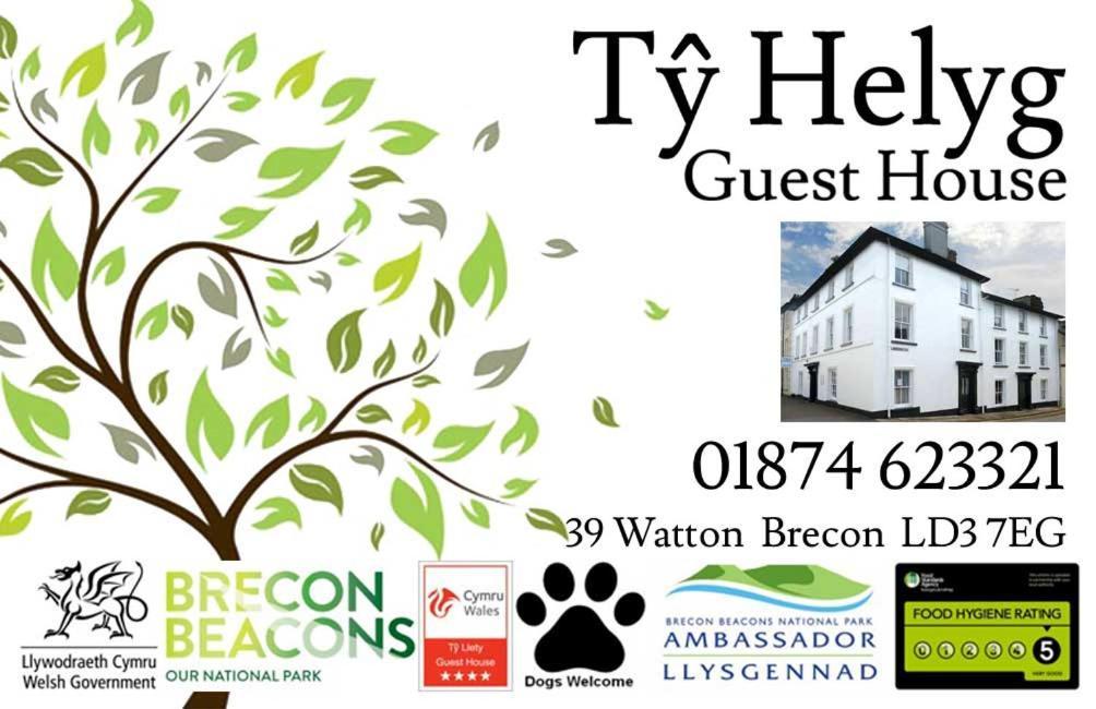 Ty Helyg Guest House Brecon Exterior photo